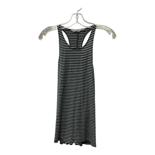 Athletic Tank Top By Athleta In Black & White, Size:Xxs