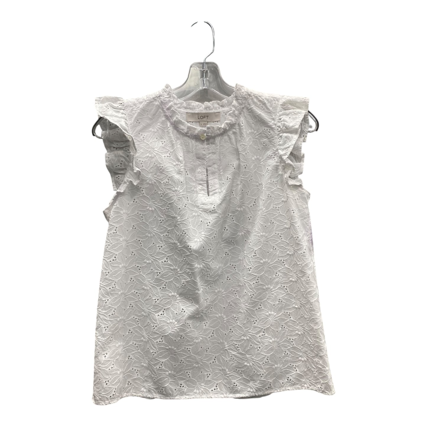 Top Ss By Loft In White, Size:S
