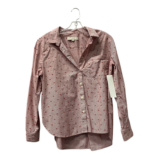 Top Ls By Loft In Red, Size:Mp