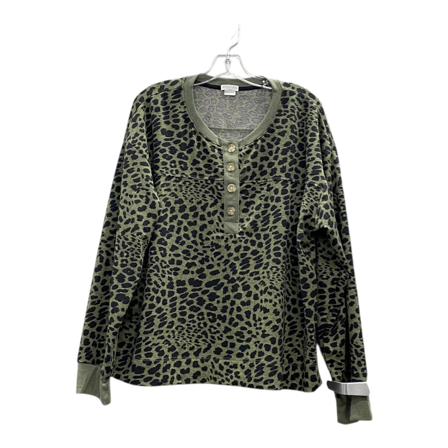Top Ls By uncover  In Green, Size:L