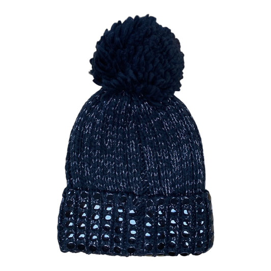 Hat Other By Dkny In Black & Silver