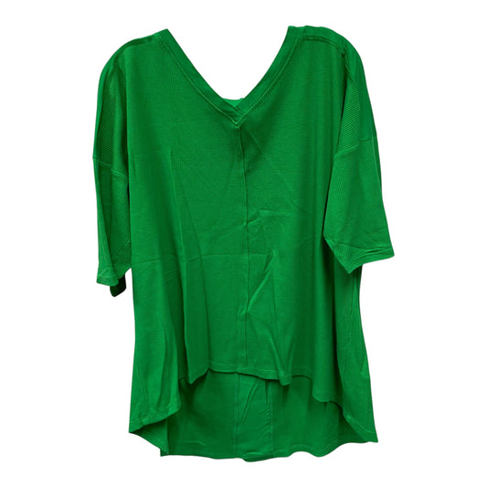 Top Ss Basic By Cable And Gauge In Green, Size:1X