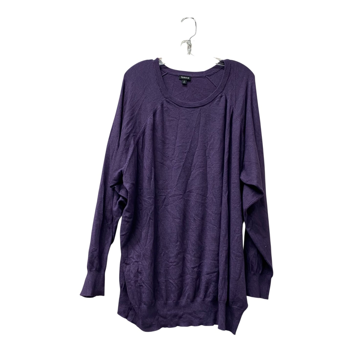 Sweater By Torrid In Purple, Size:4X