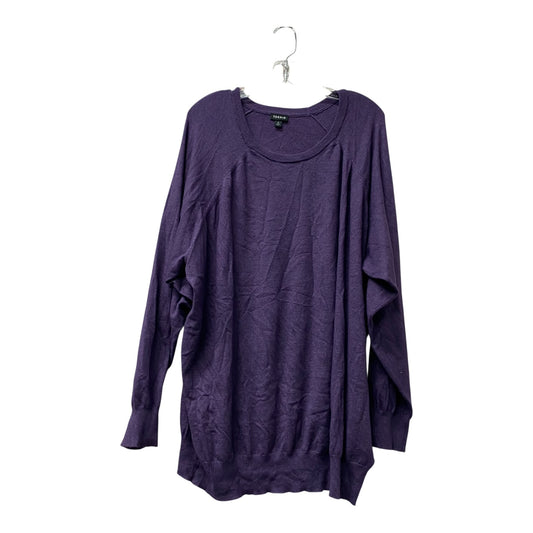 Sweater By Torrid In Purple, Size:4X