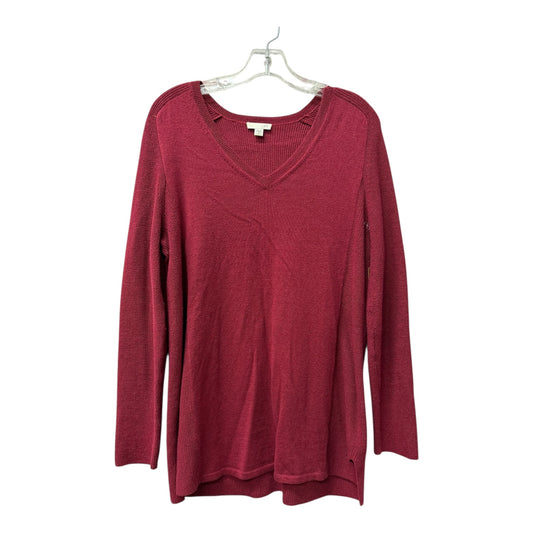 Sweater By J. Jill In Red, Size:M
