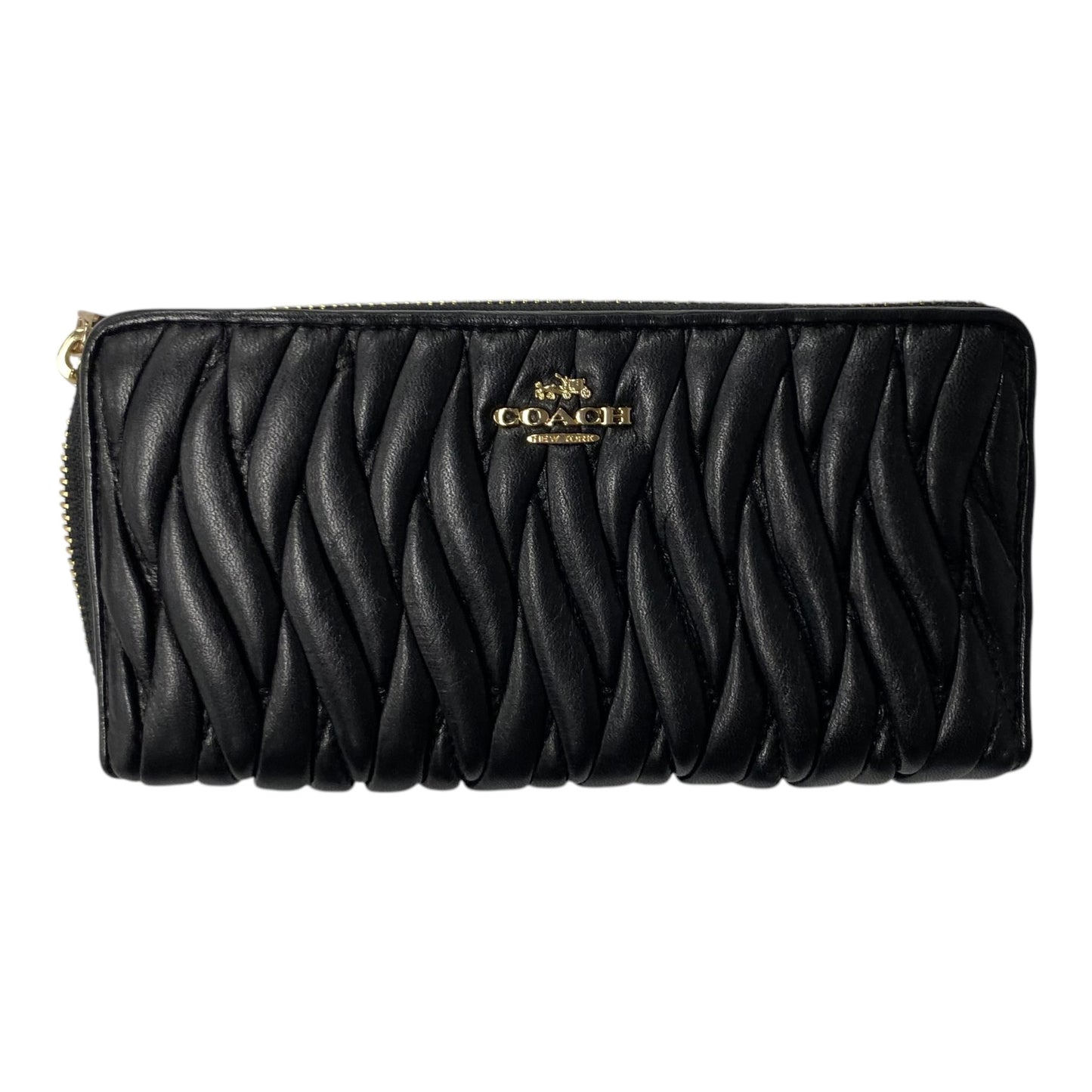 WALLET DESIGNER by COACH In BLACK, Size: LARGE