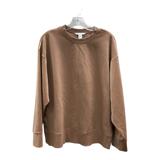 Athletic Sweatshirt Collar By Athleta In Brown, Size:L