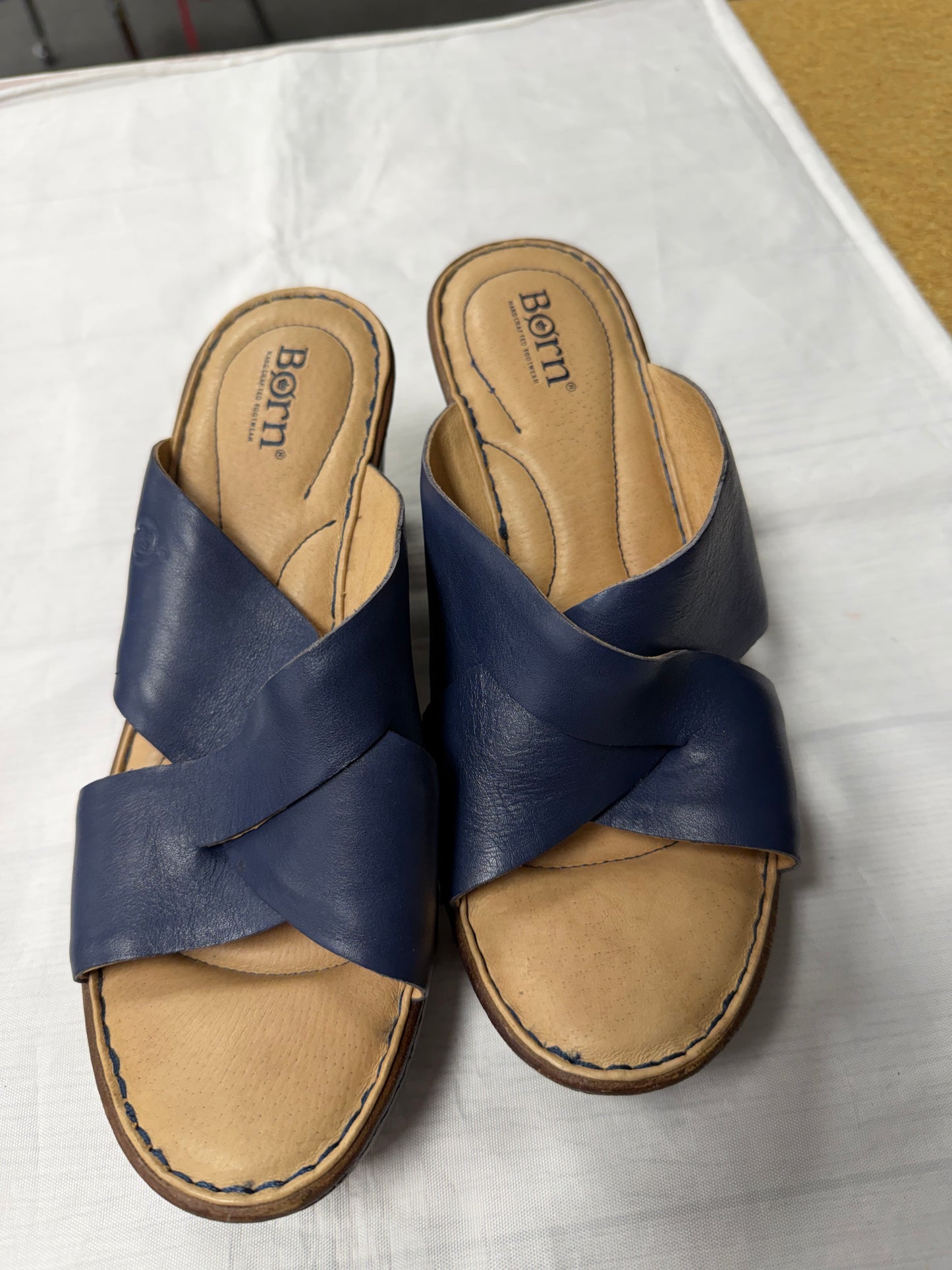 Shoes Heels Block By Born In Blue, Size:8