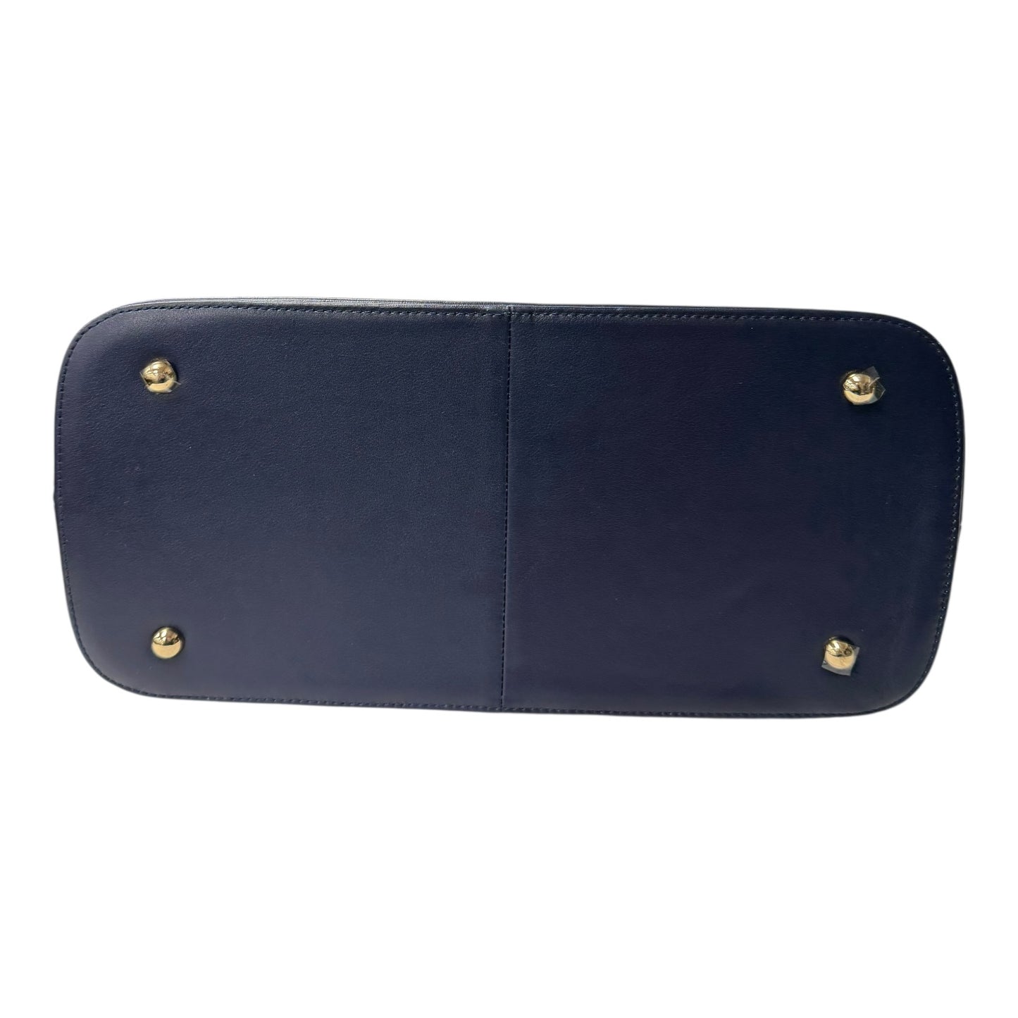 Handbag By St. John In Blue, Size:Medium