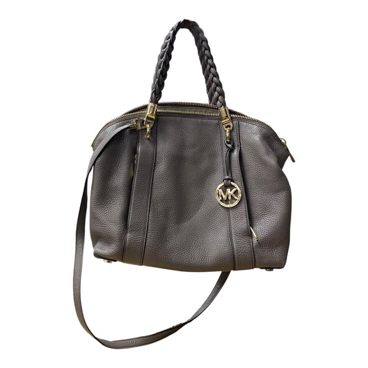 Handbag Designer By Michael Kors In Taupe, Size:Large
