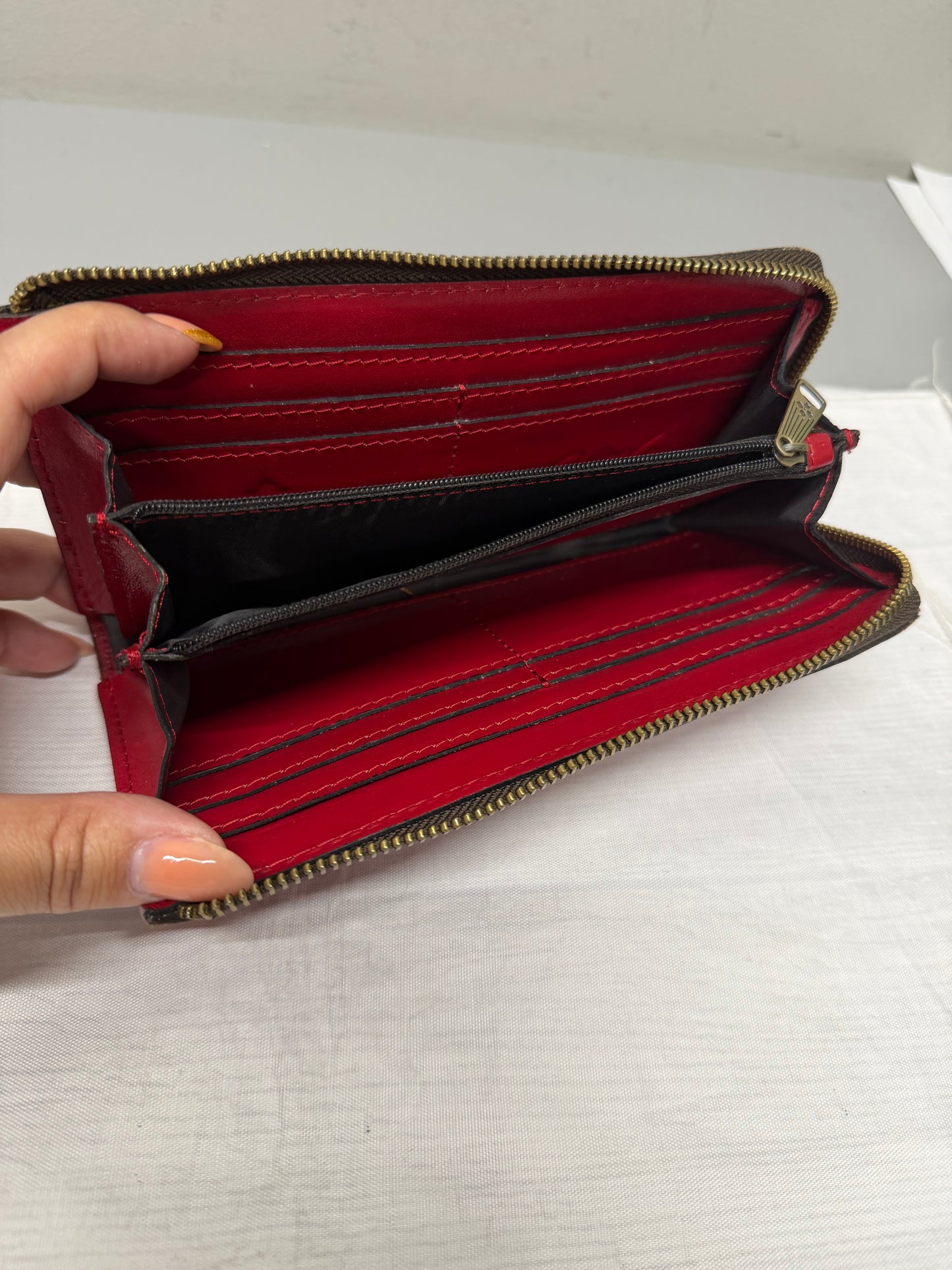 Wallet Designer By Patricia Nash In Red, Size:Large
