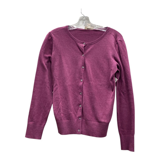 Cardigan By Loft In Purple, Size:M