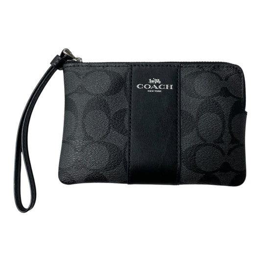 Wallet Designer By Coach In Black, Size:Small