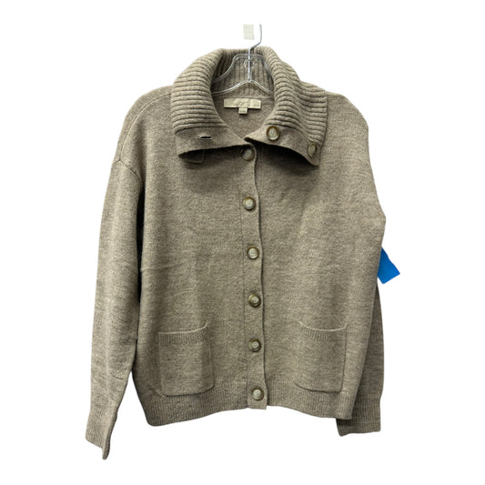 Sweater Cardigan By Loft In Brown, Size:Xsp