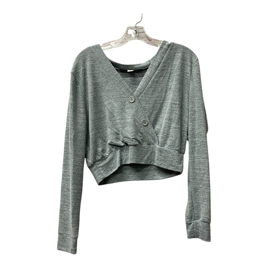 Top Ls By Hyfve In Grey, Size:M