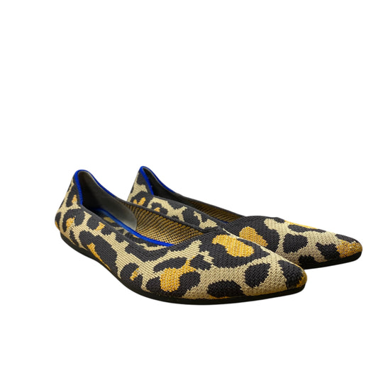 Shoes Flats By Rothys In Animal Print, Size:8
