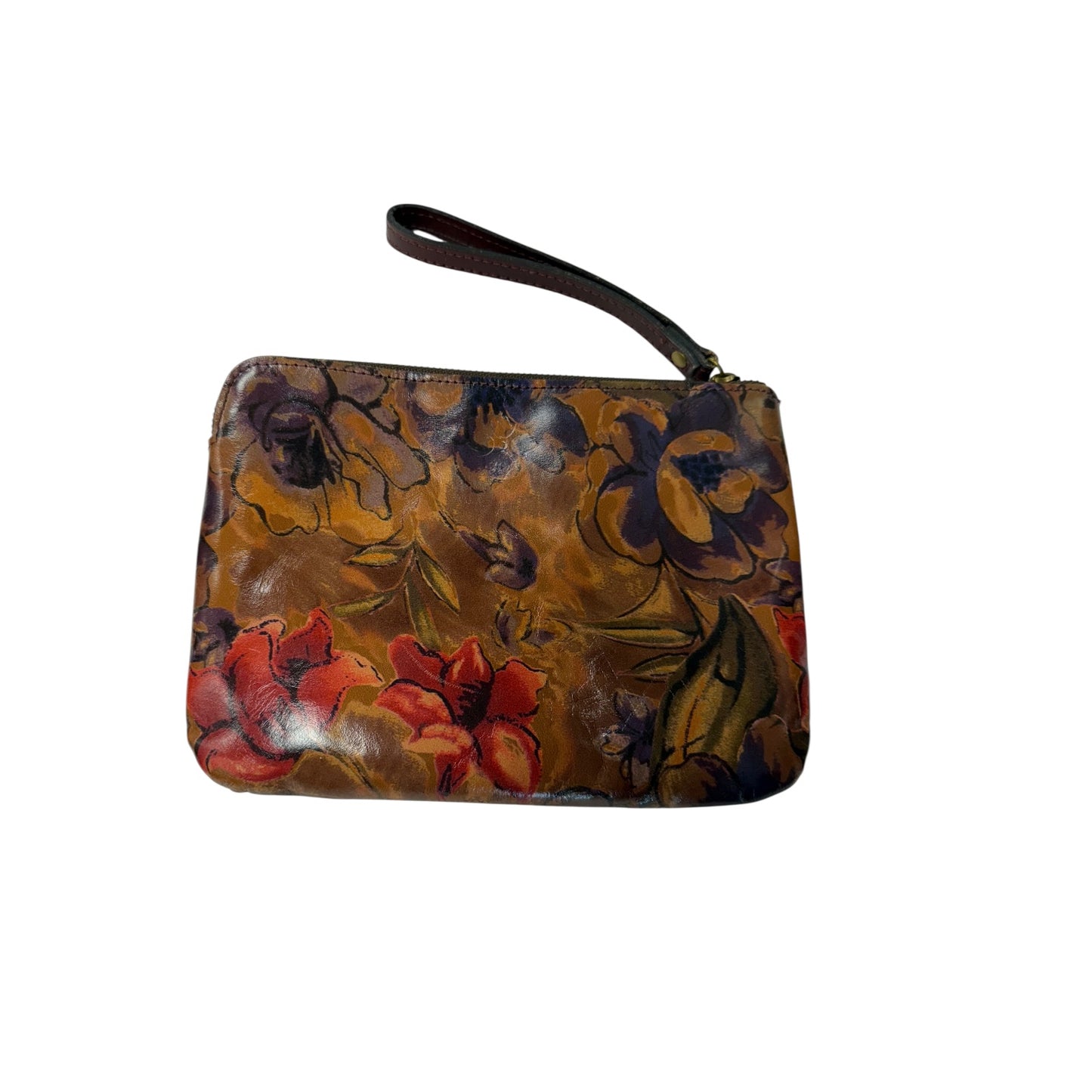 Wristlet Designer By Patricia Nash In Brown, Size:Medium