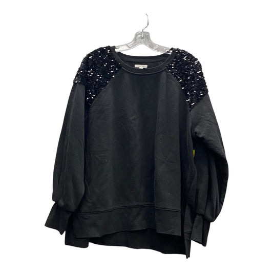 Sweatshirt Crewneck By Maurices In Black, Size:Xl