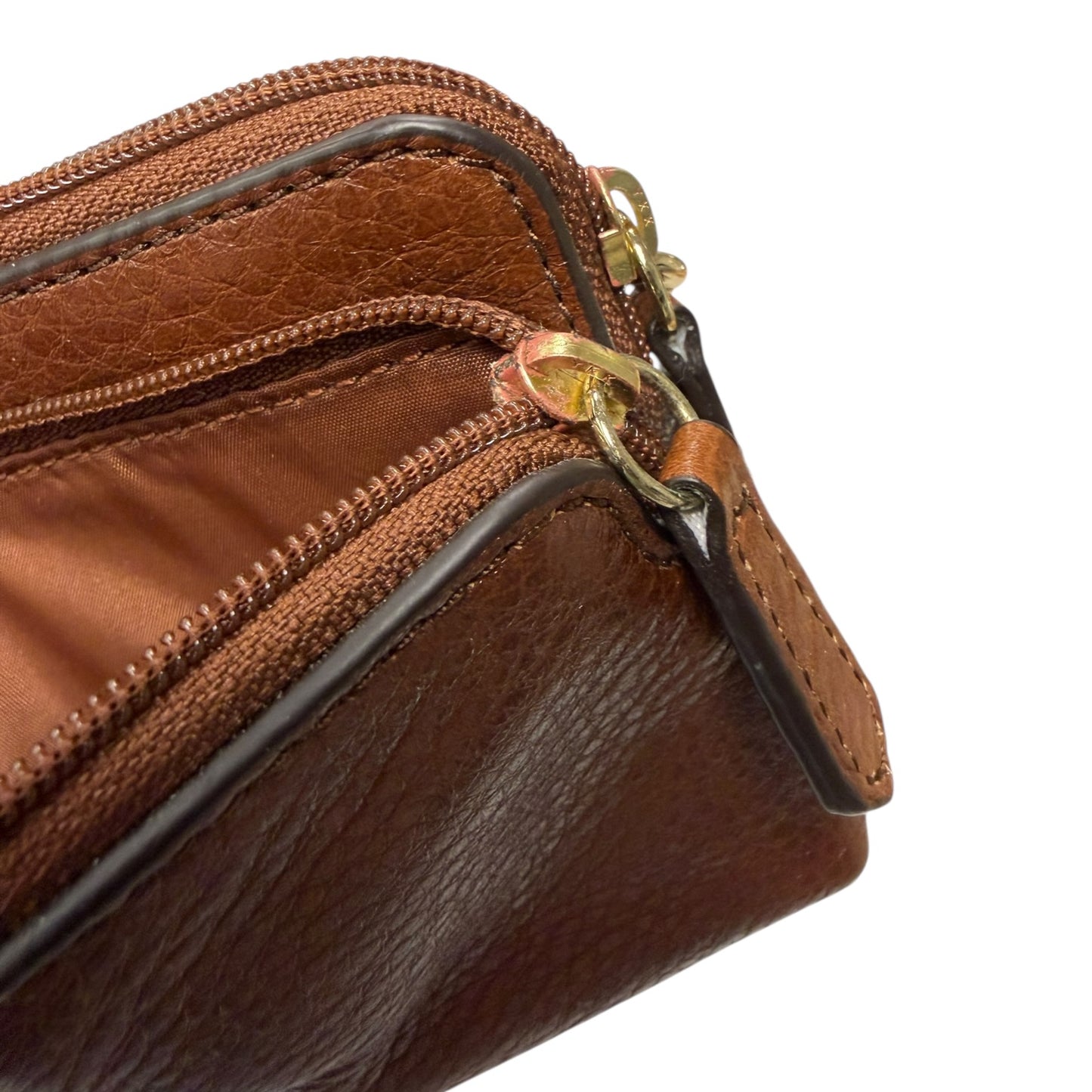 Wallet Designer By Coach In Brown, Size:Small