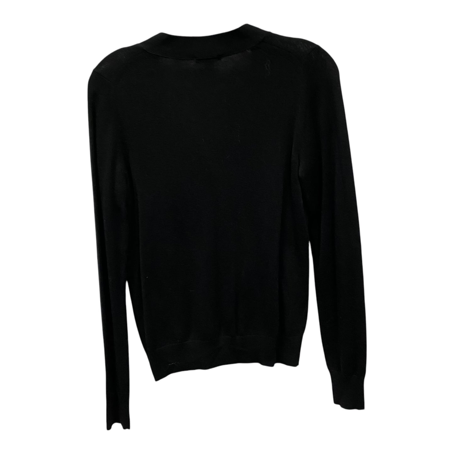 Sweater Cardigan By Ann Taylor In Black, Size:S