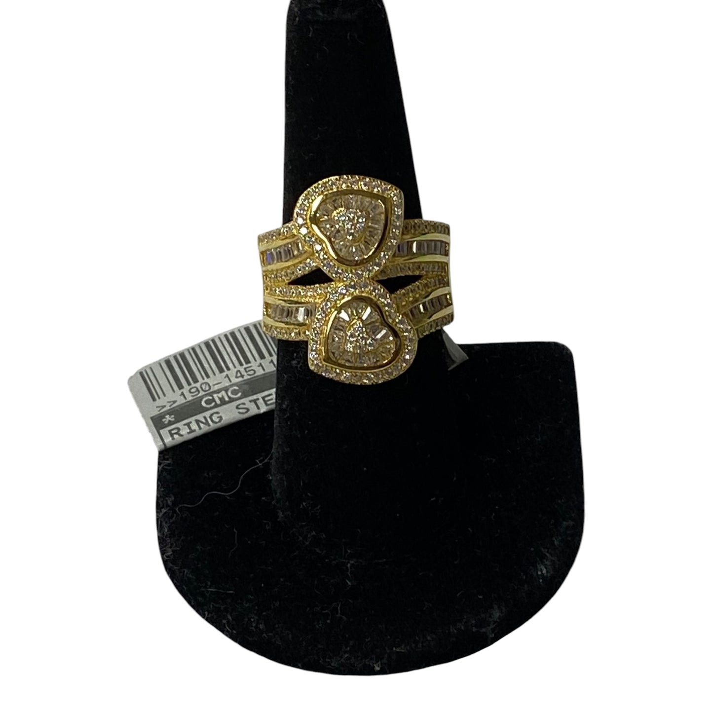 Ring Sterling Silver In Gold & Silver size 10