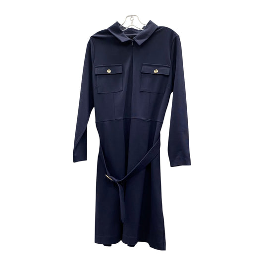 Dress Work By Talbots In Blue, Size:L