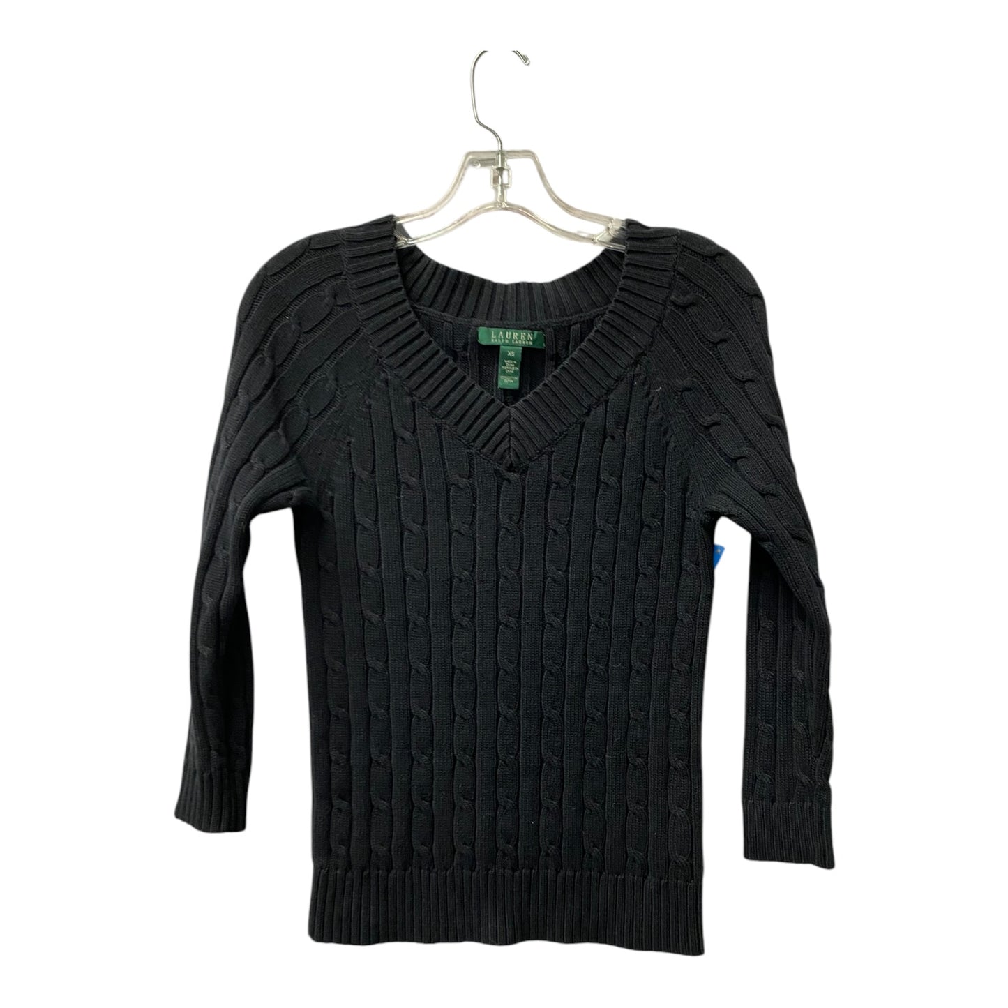 Sweater By Lauren By Ralph Lauren In Black, Size:Xs