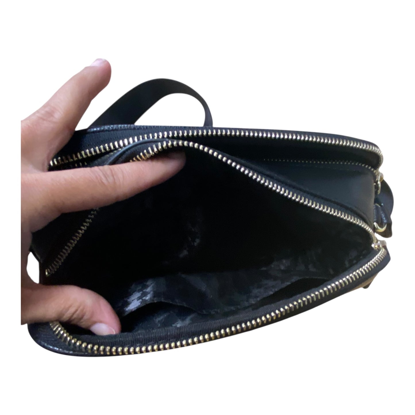 Crossbody Designer By Karl Lagerfeld In Black, Size:Small
