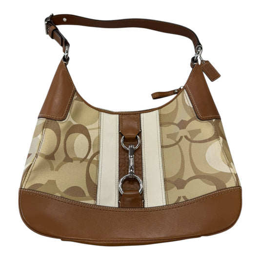 Handbag Designer By Coach In Brown, Size:Medium