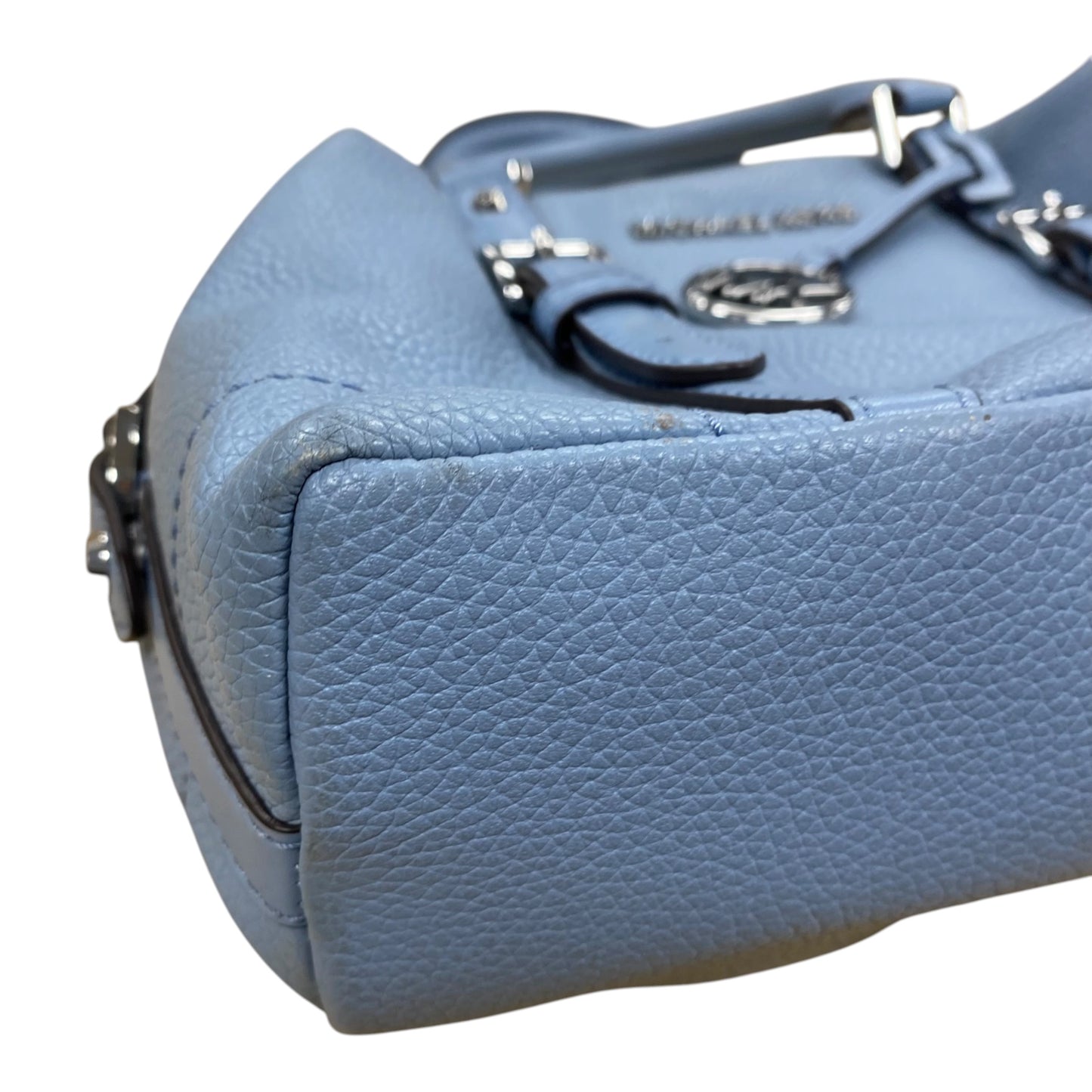 Crossbody Designer By Michael Kors In Blue, Size:Medium