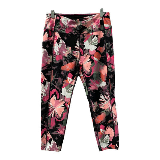Athletic Capris By Calvin Klein In Pink, Size:Xl