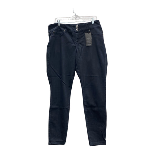 Jeans Jeggings By Torrid In Blue Denim, Size:14