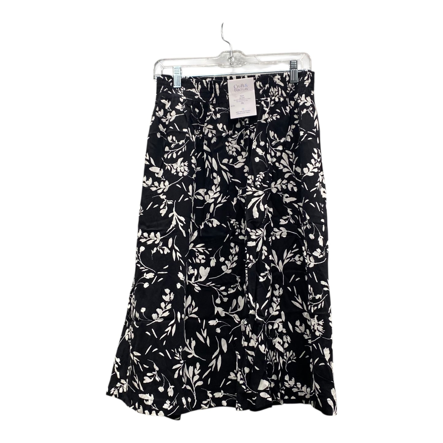 Skirt Mini & Short By Croft And Barrow In Black, Size:16P