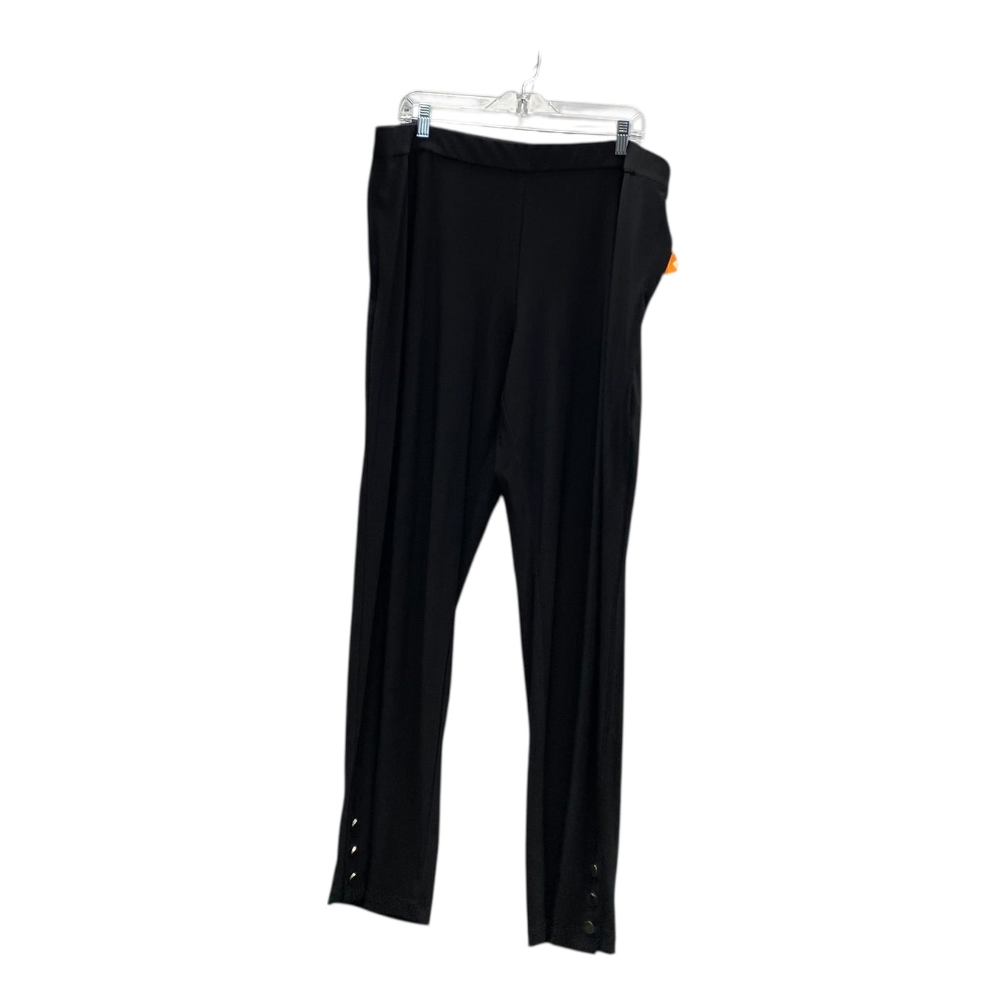 Pants Dress By Dennis Basso Qvc In Black, Size:16