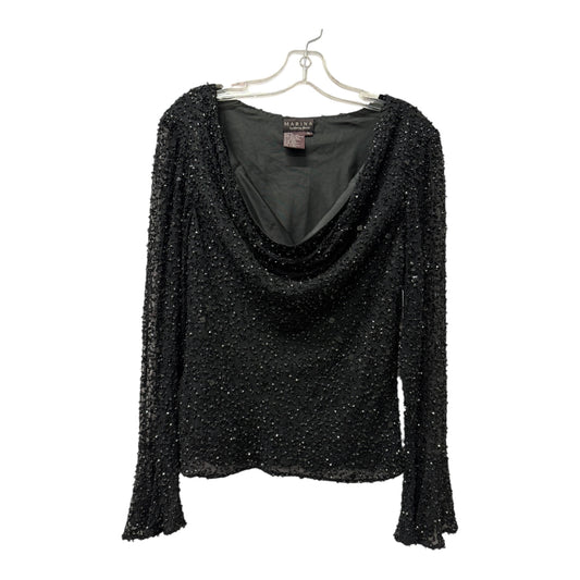 Top Ls By Marina In Black, Size:M