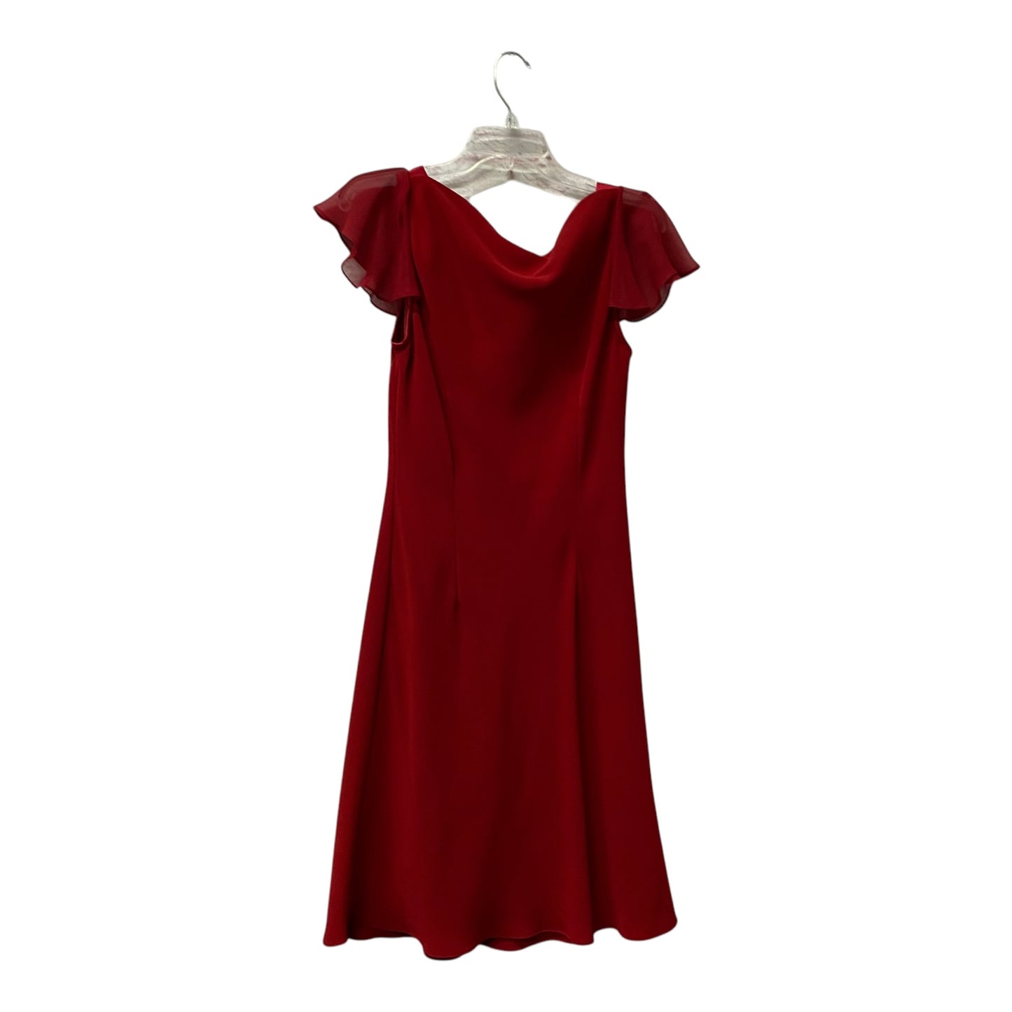 Dress Casual Midi By Jones New York In Red, Size:M