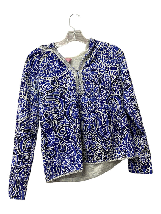 Top Ls Designer By Lilly Pulitzer In Blue, Size:Xs