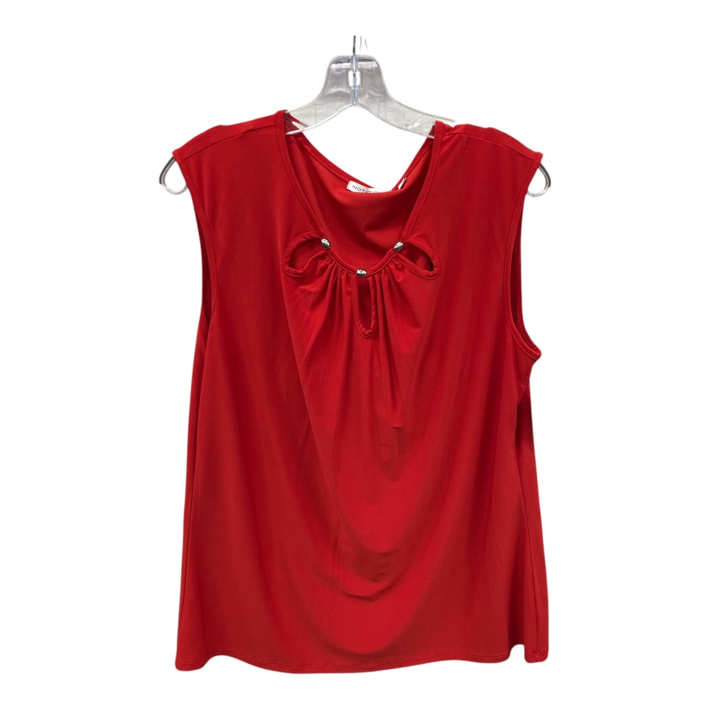 Top Ss By Notations In Red, Size:Xl