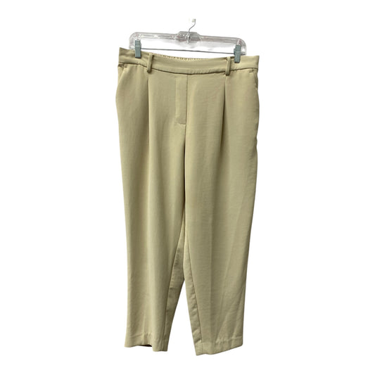 Pants Cropped By Loft In Tan, Size:12P