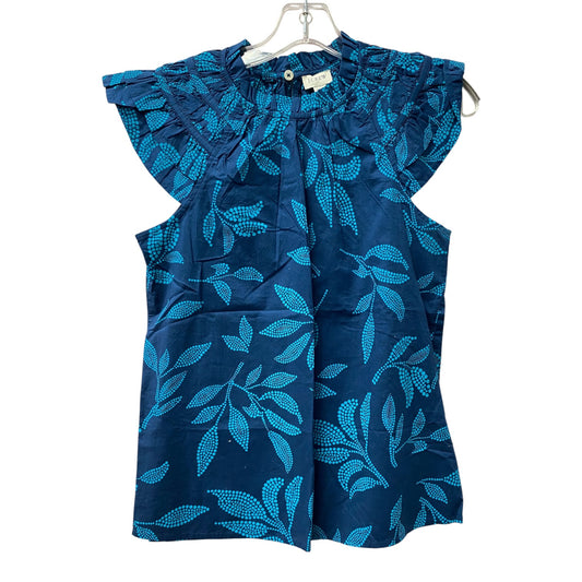 Top Ss By J. Crew In Blue, Size:Xxs