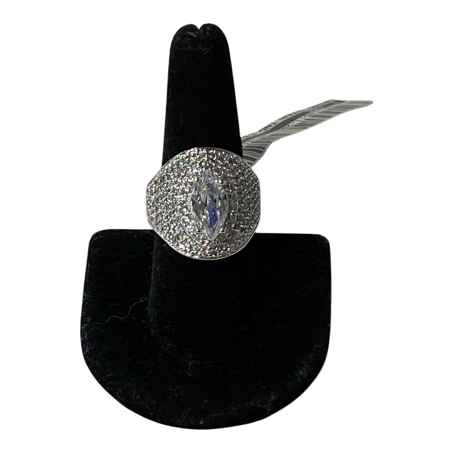 Ring Sterling Silver In Silver Size 7.5