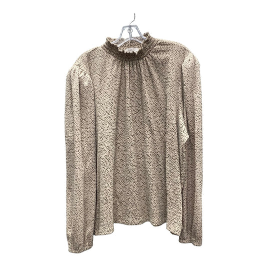 Top Ls By Loft In Black & Tan, Size:Xl