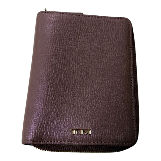 Wallet Designer By Tumi In Purple, Size:Medium