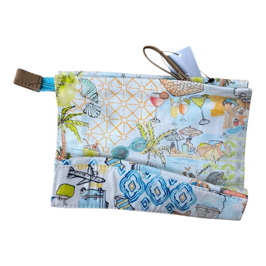 Makeup Bag By Chicos In White, Size:Small