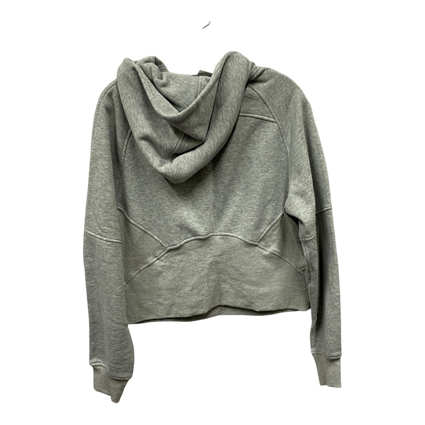 Sweatshirt Hoodie By Trendy Queen In Grey, Size:M