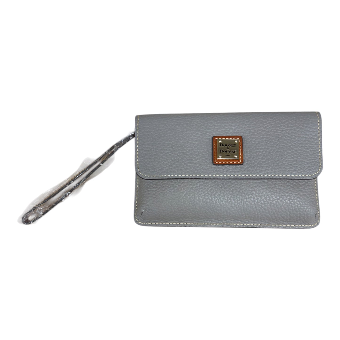 Wristlet Designer By Dooney And Bourke In Grey, Size:Medium