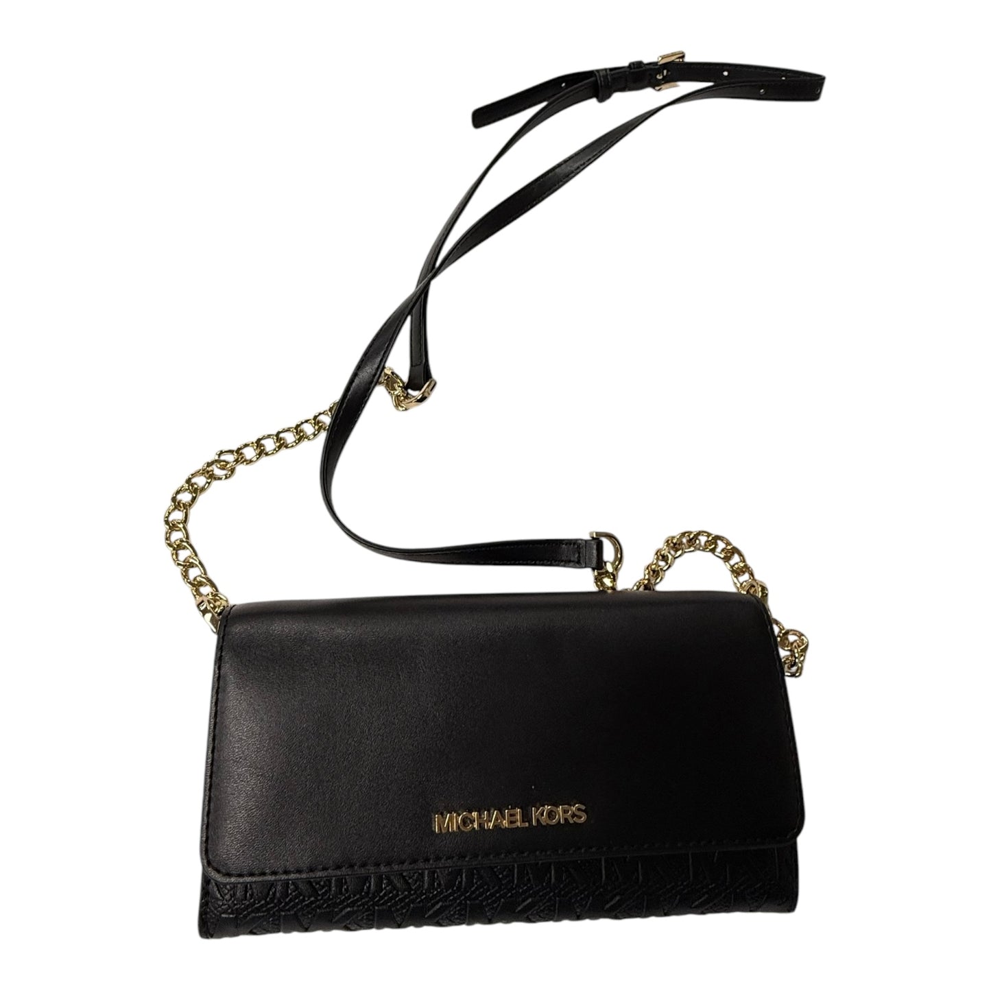 Crossbody Designer By Michael Kors In Black, Size:Small
