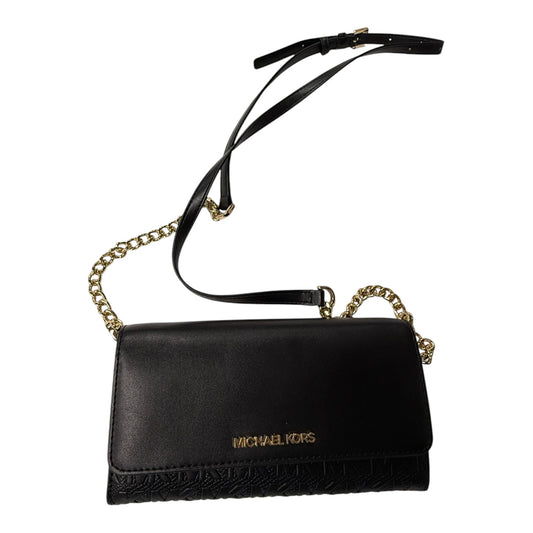 Crossbody Designer By Michael Kors In Black, Size:Small