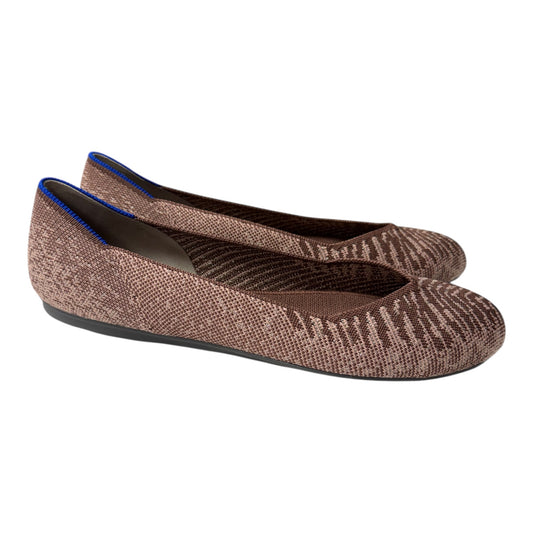 Shoes Flats By Rothys In Brown & Pink, Size:9