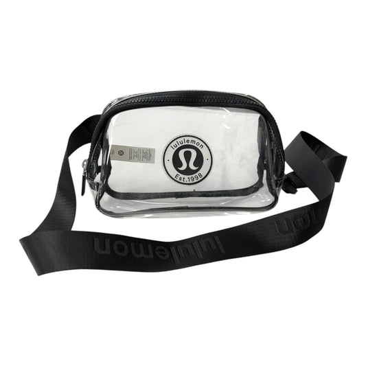 Belt Bag By Lululemon In Clear, Size:Medium